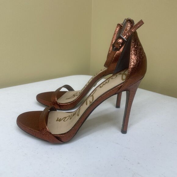 Sam Edelman Shoes - Sam Edelman Metallic Brown Heels